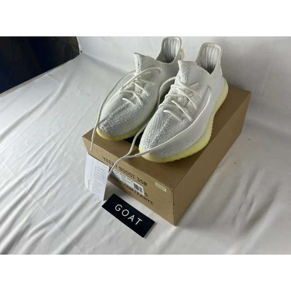Adidas Yeezy Boost 350 V2 Low Cream White / Triple White Size 11.5 CP9366 w/ Box